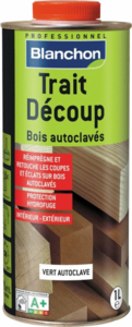 TRAITE DECOUPE BOIS AUTOCLAVE VERT 1L